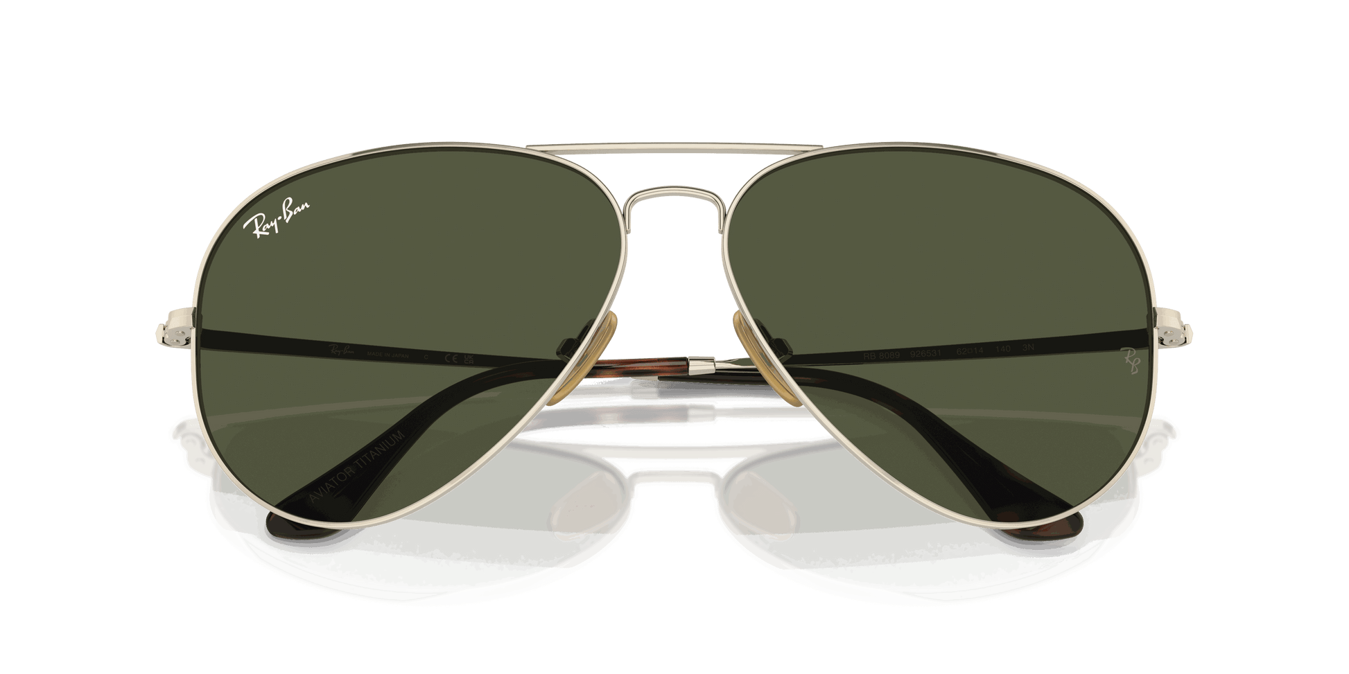 [Green Lenses, Polished Arista Gold Frame]