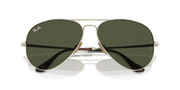 Green Lenses, Polished Arista Gold Frame