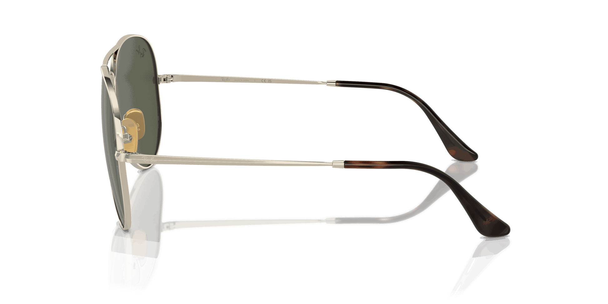 [Green Lenses, Polished Arista Gold Frame]