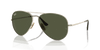 [Green Lenses, Polished Arista Gold Frame]