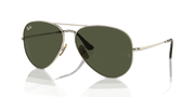 Green Lenses, Polished Arista Gold Frame