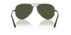 [Green Lenses, Polished Black Frame]