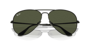 Green Lenses, Polished Black Frame