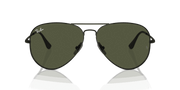 Green Lenses, Polished Black Frame