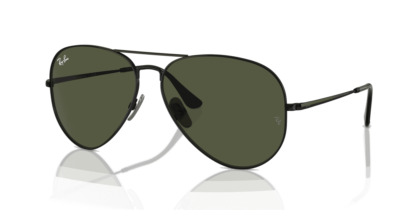 [Green Lenses, Polished Black Frame]