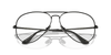 [Clear Lenses, Polished Black Frame]