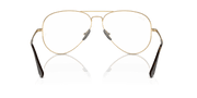 Clear Lenses, Polished Light Brown Frame