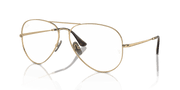 Clear Lenses, Polished Light Brown Frame