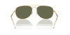 [Green Lenses, Polished Arista Gold Frame]