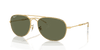 [Green Lenses, Polished Arista Gold Frame]