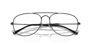 Clear Lenses, Polished Black Frame