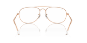 Clear Lenses, Polished Rose Gold Frame