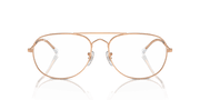 Clear Lenses, Polished Rose Gold Frame