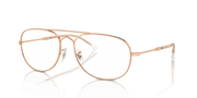 Clear Lenses, Polished Rose Gold Frame