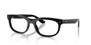 Clear Lenses, Polished Black Frame