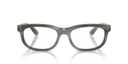 Clear Lenses, Polished Striped Gray Frame