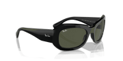 Green Lenses, Polished Black Frame