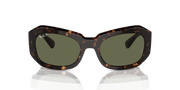 Green Lenses, Polished Havana Frame