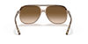 [Light Brown Gradient Lenses, Polished Havana On Transparent Brown Frame]