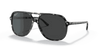 [Dark Grey Lenses, Polished Grey Havana Frame]