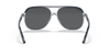 [Dark Grey Lenses, Polished Blue On Transparent Frame]