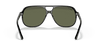 [G-15 Green Lenses, Polished Black Frame]