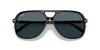 [Blue Lenses, Polished Havana Frame]