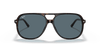 [Blue Lenses, Polished Havana Frame]