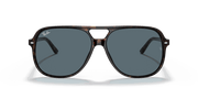 Blue Lenses, Polished Havana Frame