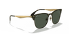 [Dark Green Lenses, Polished Gold Frame]