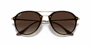 Brown Gradient Lenses, Polished Light Havana Frame