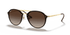 [Brown Gradient Lenses, Polished Light Havana Frame]