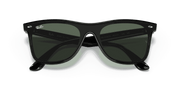 Green Lenses, Polished Black Frame