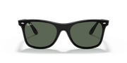 Green Lenses, Polished Black Frame