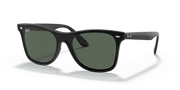 Green Lenses, Polished Black Frame