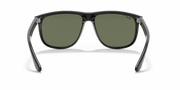 Dark Green Lenses, Polished Black Frame