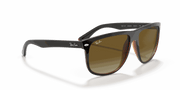 Brown Gradient Lenses, Polished Black On Brown Frame