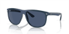 [Dark Blue Lenses, Polished Dark Blue Frame]