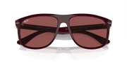 Dark Violet Lenses, Polished Bordeaux Frame