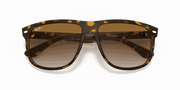 Light Brown Gradient Lenses, Polished Light Havana Frame