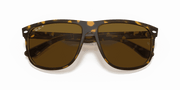 Brown Lenses, Polished Light Havana Frame