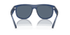 [Blue Lenses, Polished Transparent Navy Blue Frame]