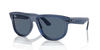 [Blue Lenses, Polished Transparent Navy Blue Frame]