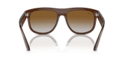 Brown Lenses, Polished Transparent Brown Frame