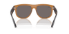 [Light Blue Lenses, Polished Transparent Camel Brown Frame]