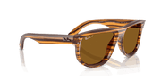 Polar Dark Brown Lenses, Polished Striped Havana Frame