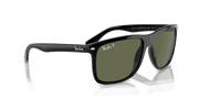 Green Lenses, Polished Black Frame