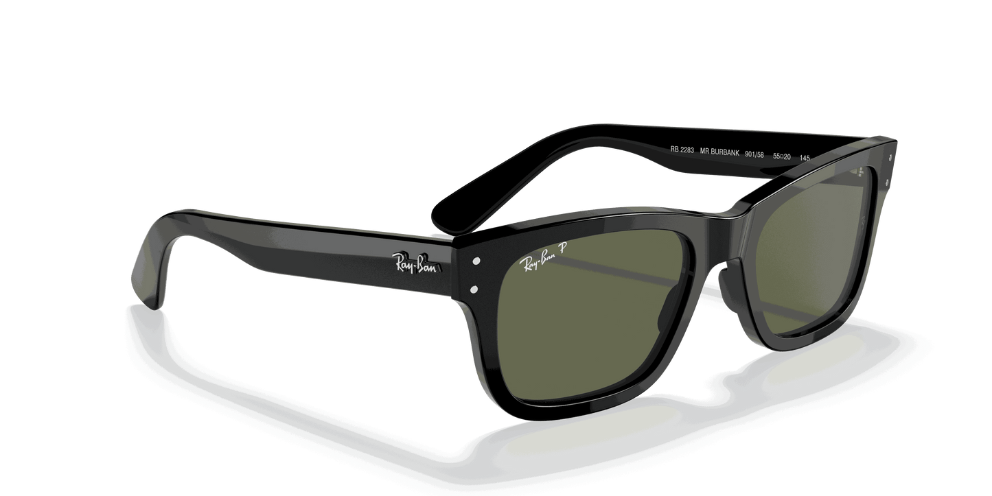 [G-15 Green Lenses, Polished Black Frame]