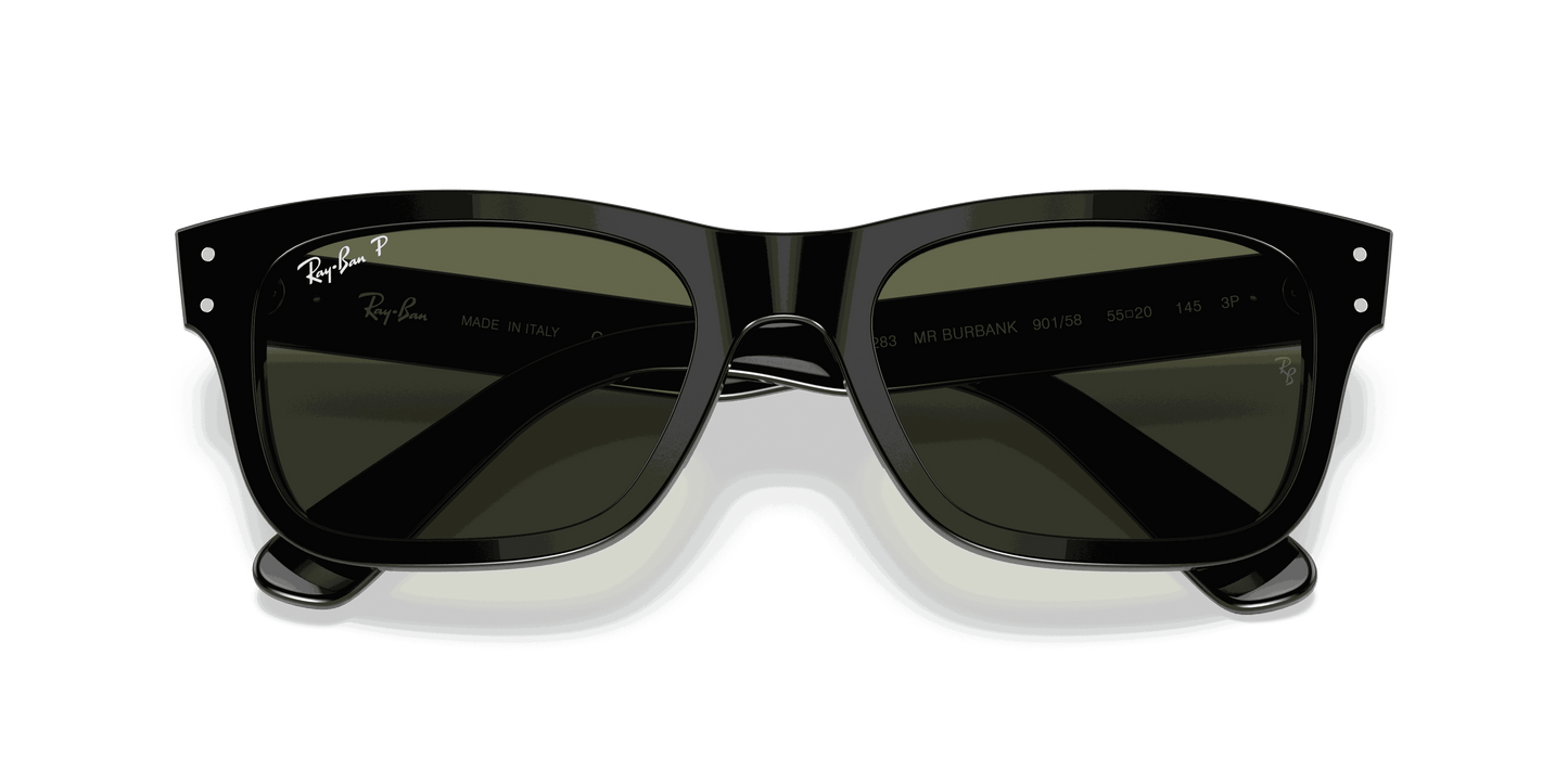 [G-15 Green Lenses, Polished Black Frame]