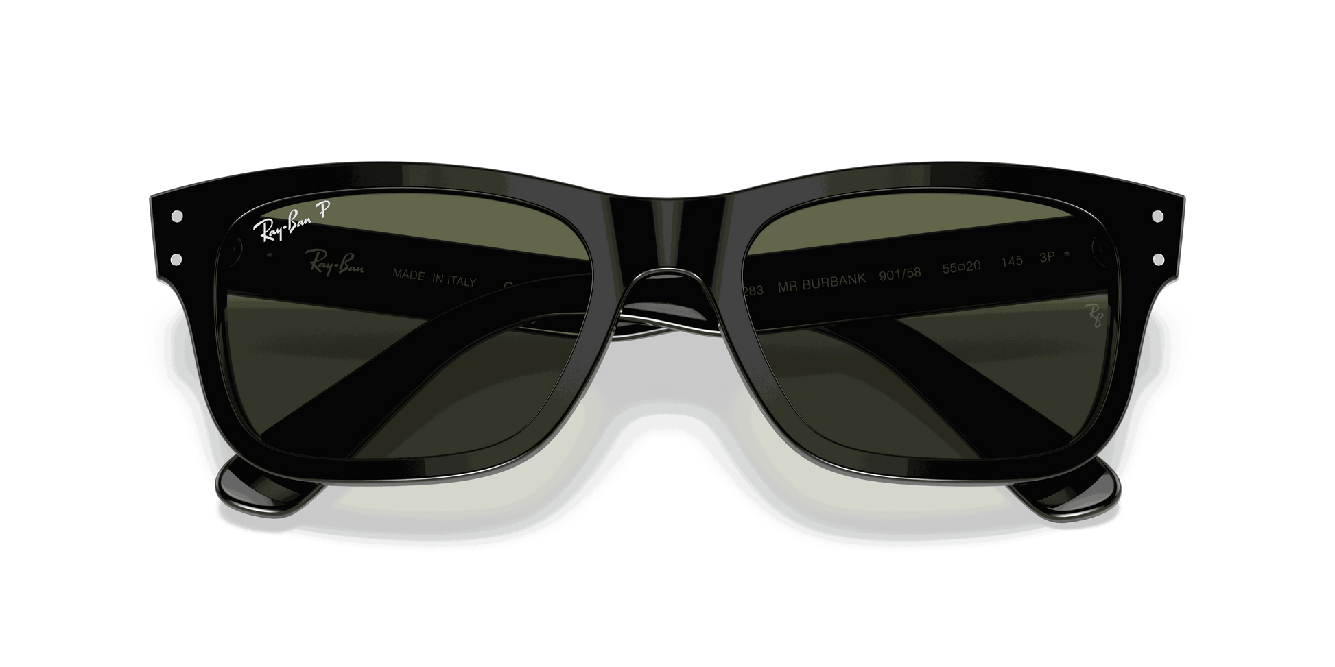 [G-15 Green Lenses, Polished Black Frame]